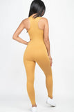 Racer Back Bodycon Jumpsuit